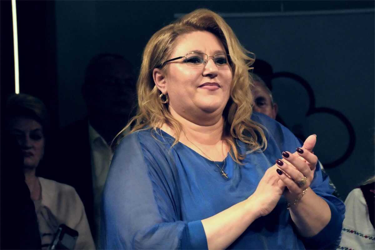Diana Șoșoacă, prezentă la un eveniment unde a vorbit Putin. A oferit un interviu pentru o televiziune de stat