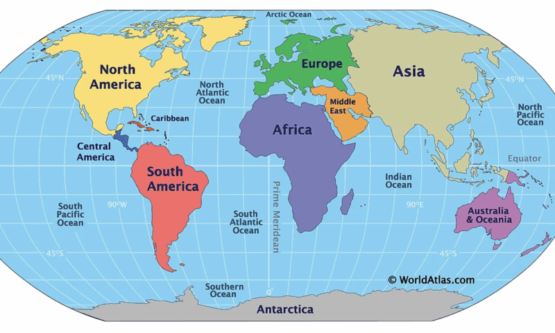 Câte oceane există pe Pământ. Răspuns surprinzător