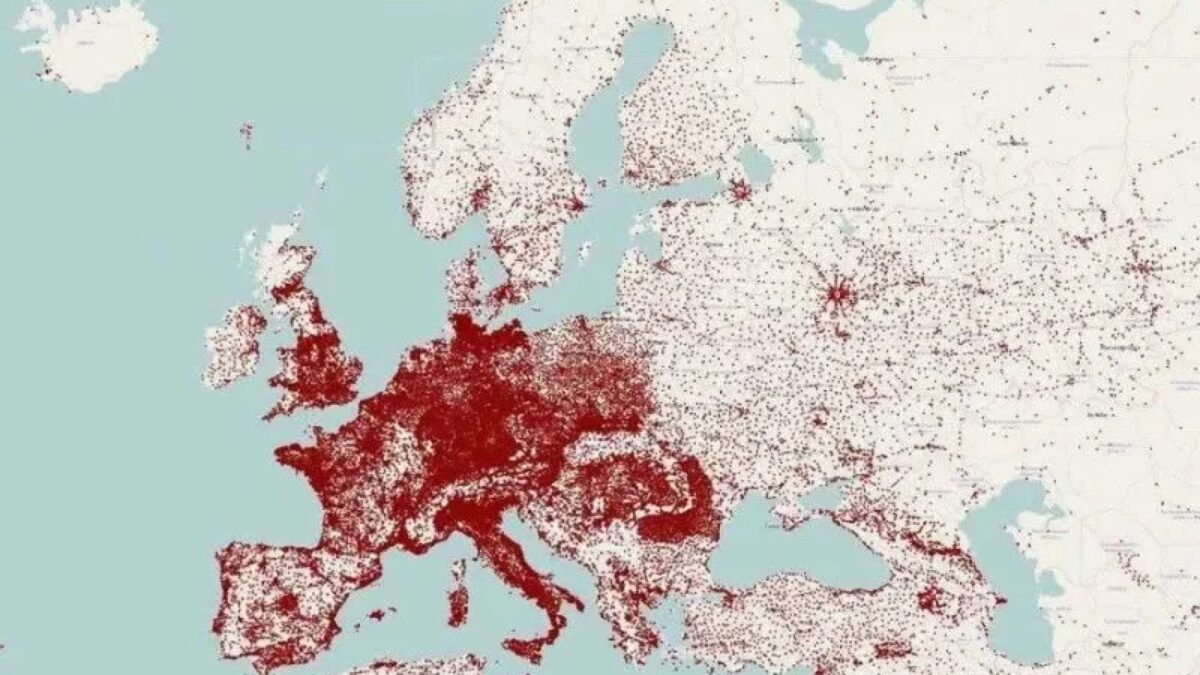 Cum arată România pe o hartă publicată de Harvard și de ce contează