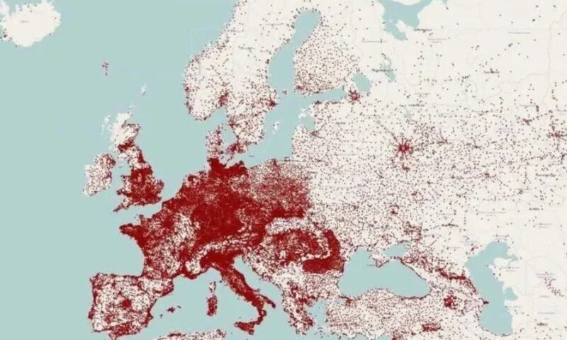 Cum arată România pe o hartă publicată de Harvard și de ce contează