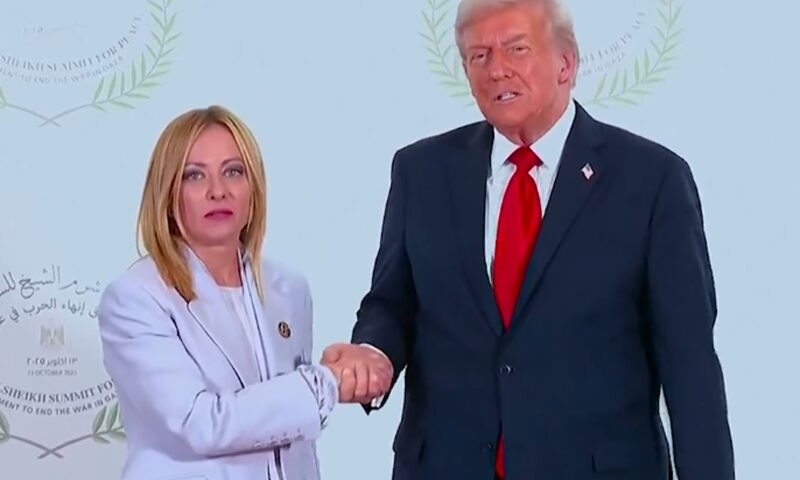 Georgia Meloni, dispută cu un lider sindical după ce a fost numită „curtezana” lui Trump