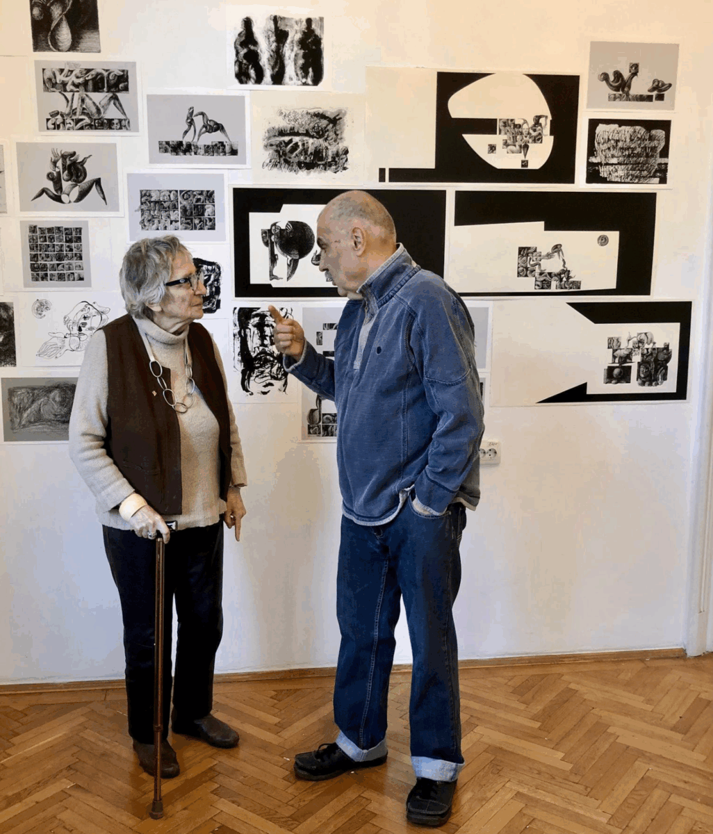 Dialog între „Arhitectul norilor” și „Arhitectul imaginației”. Expoziție de excepție la Galeria Romană