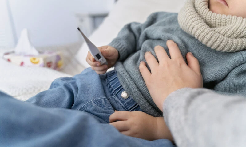 Cazuri de gripă la Spitalul „Victor Gomoiu”. Erupții la bebeluși provcate de infecția cu COVID-19