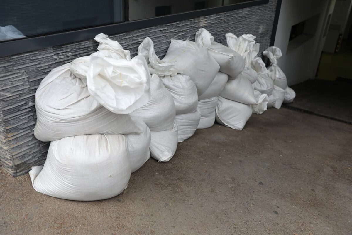 La Constanța s-au furat sacii de nisip pentru inundații