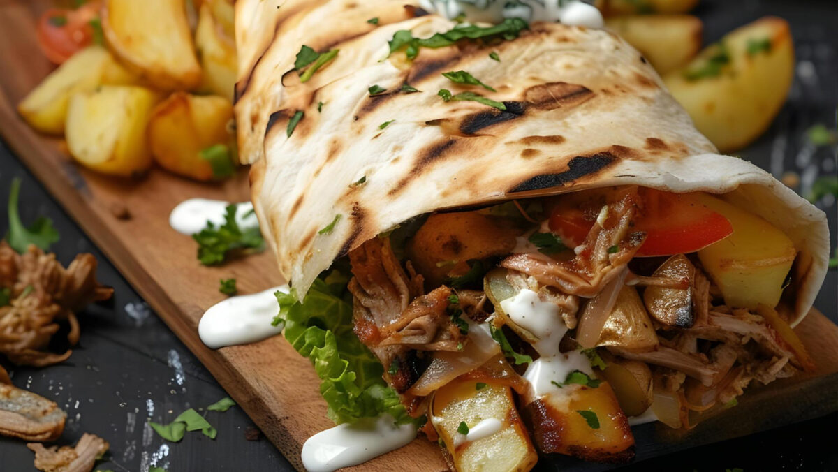 Șaorma de pui la tavă. Rețeta care bate orice variantă din oraș