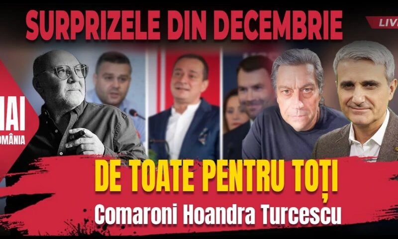 De toate pentru toți. Hai LIVE cu Turcescu
