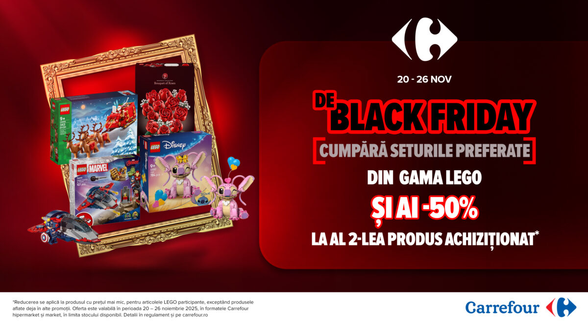 Carrefour dă startul pregătirilor pentru Crăciun. Idei pentru cadouri și decorațiuni