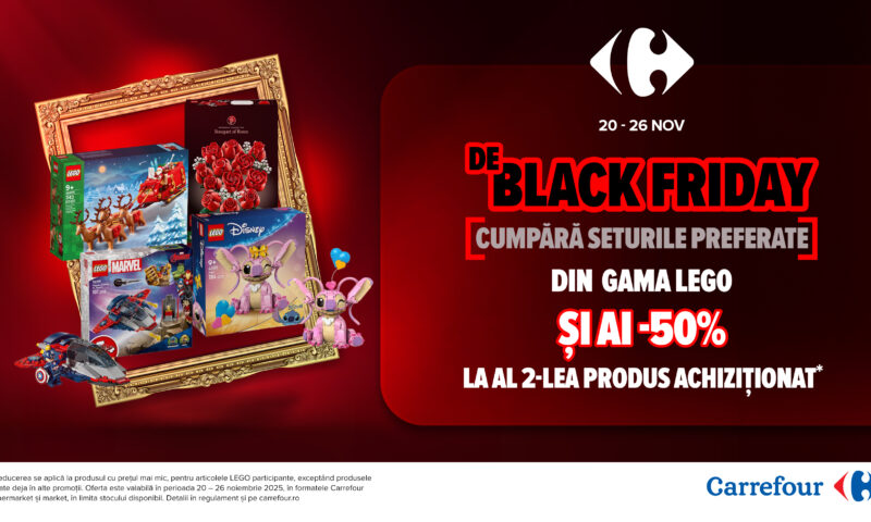 Carrefour dă startul pregătirilor pentru Crăciun. Idei pentru cadouri și decorațiuni