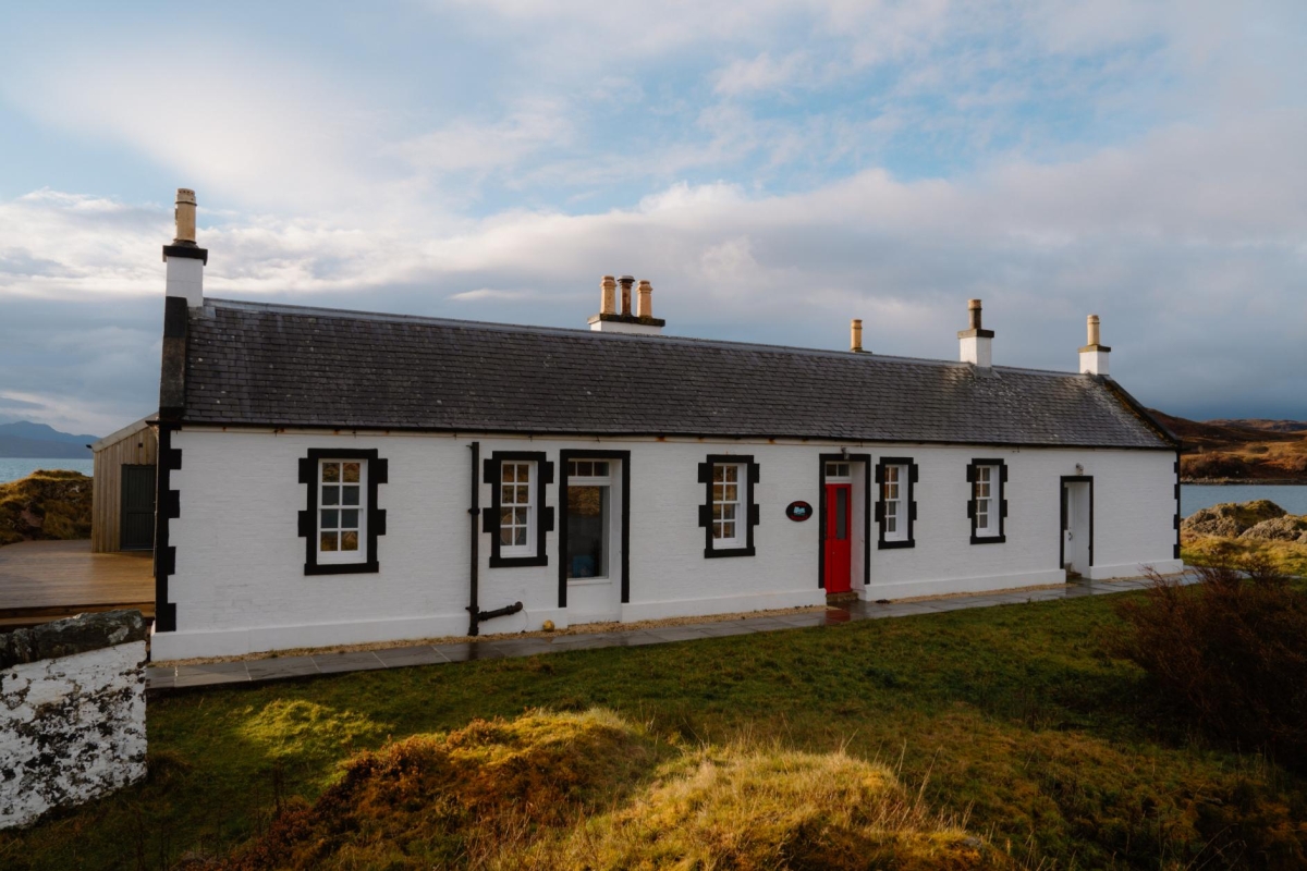 Cabana spațioasă de pe Insula Skye