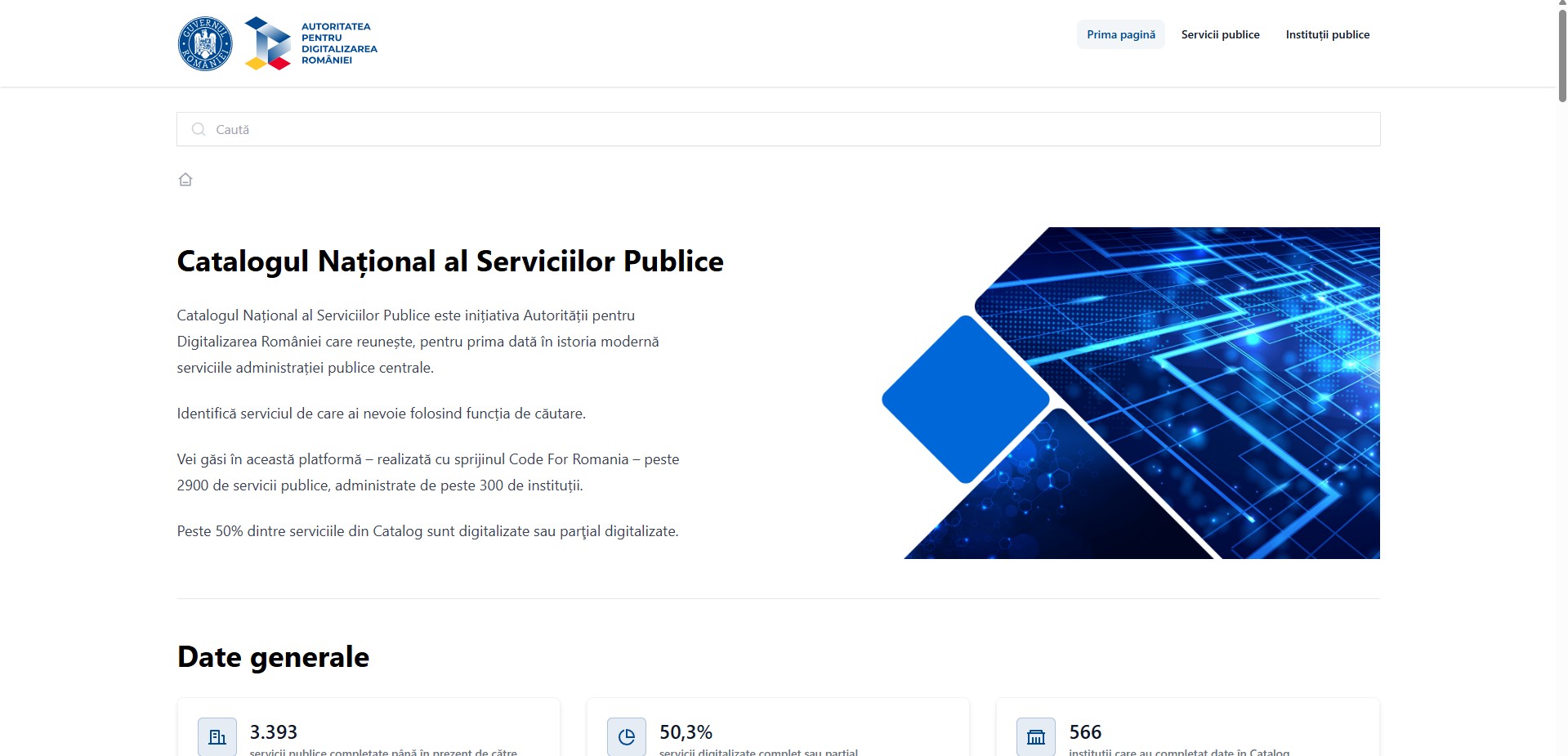 Catalogul Național al Serviciilor Publice