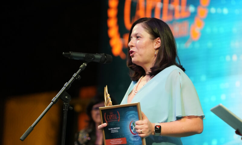 Gala Capital Performeri din Sănătate 2025. Dr. Adela Dimitriade, premiată pentru realizarea primei embolizări arteriale tiroidiene din România