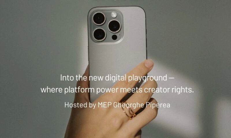 Influencerii romani față în față cu legiuitorii și decidenții din Parlamentul European – un dialog despre viitorul libertății digitale.