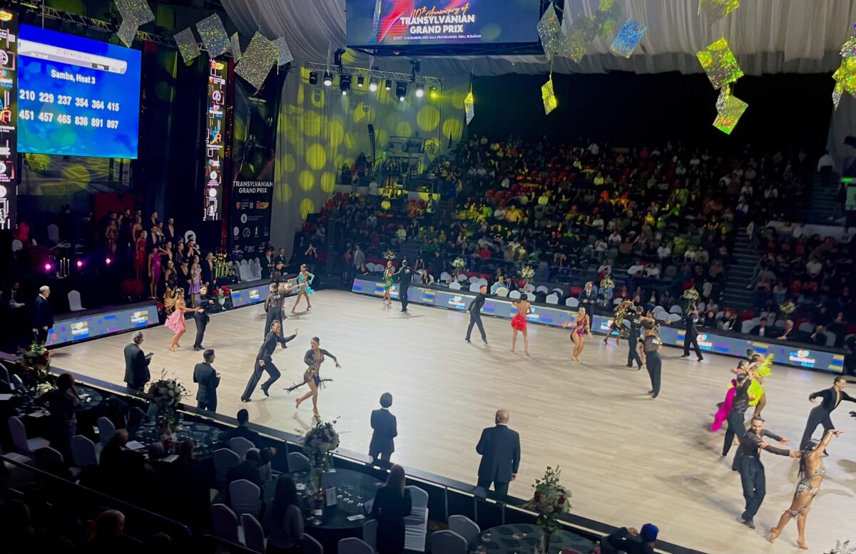 Ringul de dans care a făcut istorie.  Rareș Cojoc și Andreea Emilia Matei, campioni mondiali pentru România