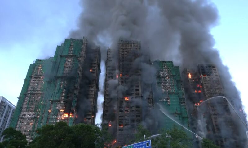 Numărul victimelor incendiului din Hong Kong a urcat la 160