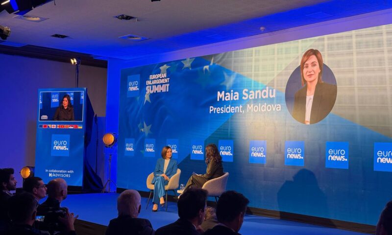 Maia Sandu: În 2030, văd Republica Moldova parte a Uniunii Europene