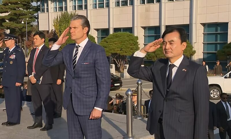 Incident militar la granița Coreei de Sud. Tiruri de rachete în Marea Galbenă înaintea vizitei Pentagonului