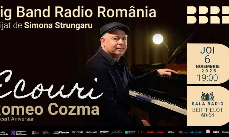 „Ecouri”: concert de jazz dedicat compozitorului și pianistului Romeo Cozma