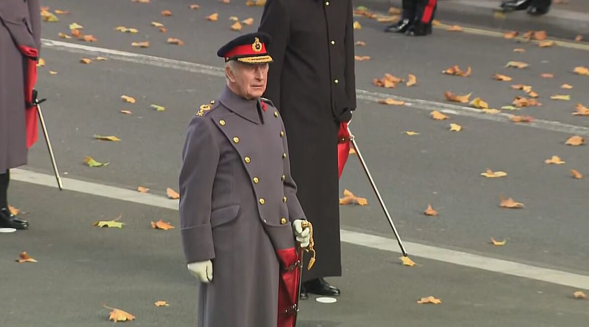 Regelea Charles, la ceremonia de marcare a 80 de ani de la sfârșitul războiului