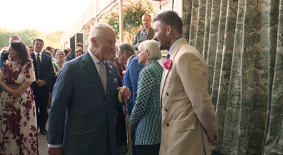 David Beckham, alături de Regele Charles la un proiect surprinzător