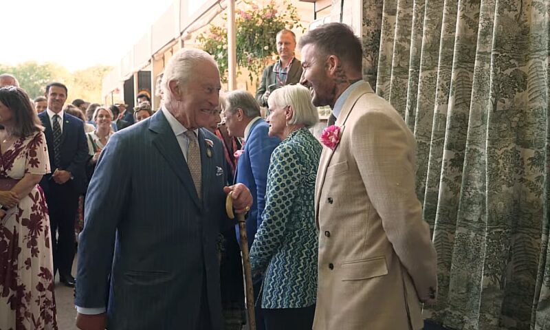David Beckham, alături de Regele Charles la un proiect surprinzător