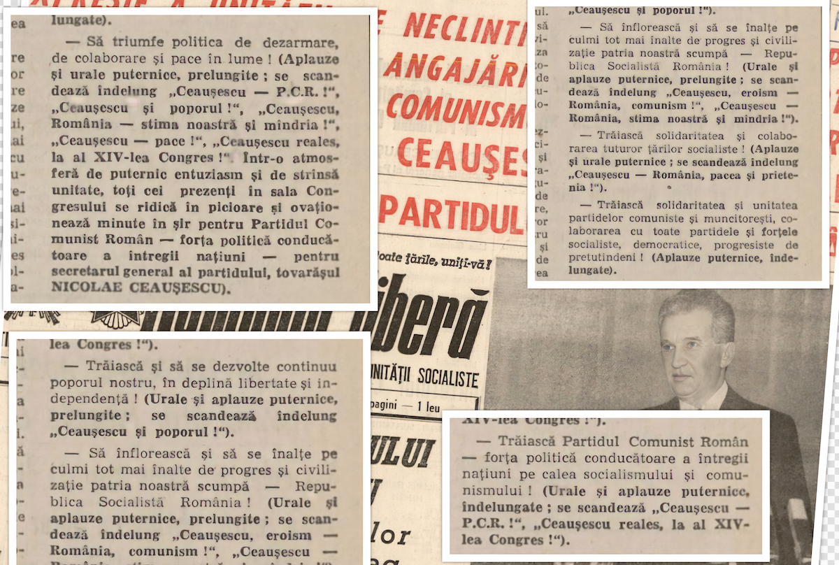 Anatomia scandărilor și felicitărilor de la Congresul al XIV-lea. Cum se surpa regimul Ceaușescu. 28 noiembrie 1989