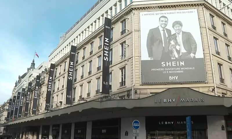 Shein, sub ancheta autorităților franceze înainte de inaugurarea magazinului din BHV Marais
