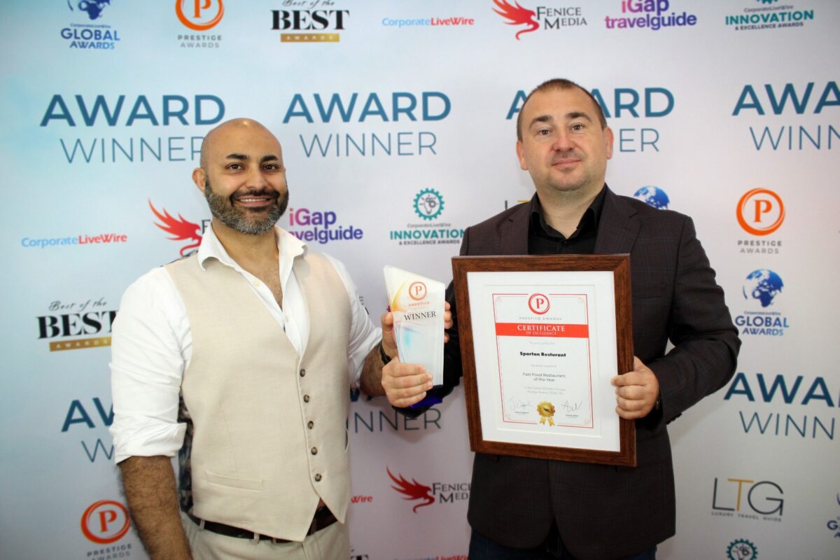 Recunoaștere internațională pentru industria HoReCa din România. O rețea locală de restaurante este „Fast Food Franchisor of the Year” în Europa Centrală și de Est