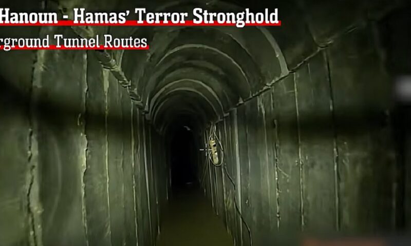 Tuneluri ale teroriștilor Hamas, descoperite de IDF sub clădiri civile
