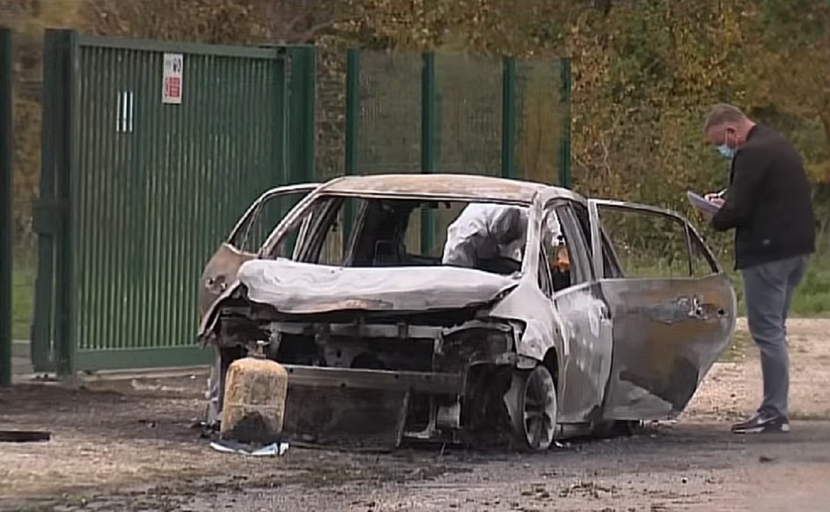 Vehicolul suspectului din Île d'Oléron