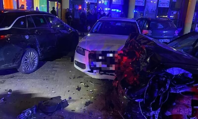 Șofer cu trei la mie alcool în sânge, reținut după ce a provocat un accident într-o parcare din Satu Mare
