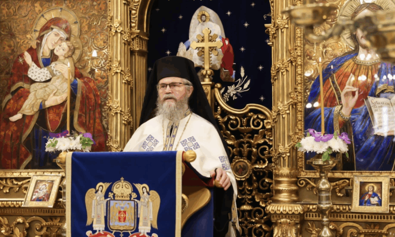 „Viața Sfântului Andrei, o pildă vie pentru orice om de bună credință”. Mesajul Arhimandritului Clement Haralam de la Catedrala Patriarhală