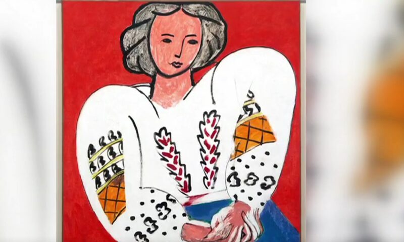 Celebrul tablou „La Blouse Roumaine”, expus la Muzeul Naţional de Artă al României