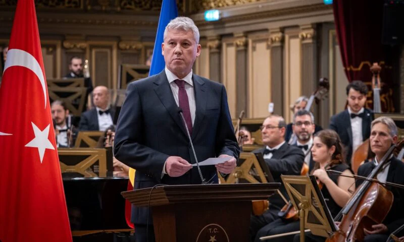 Cătălin Predoiu, discuții cu omologul din Turcia despre stabilitatea și securitatea Mării Negre