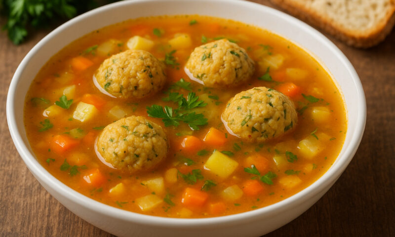 Cum poți pregăti ciorbă de perișoare de post. Ingredientul care înlocuiește carnea și are un gust incredibil de bun