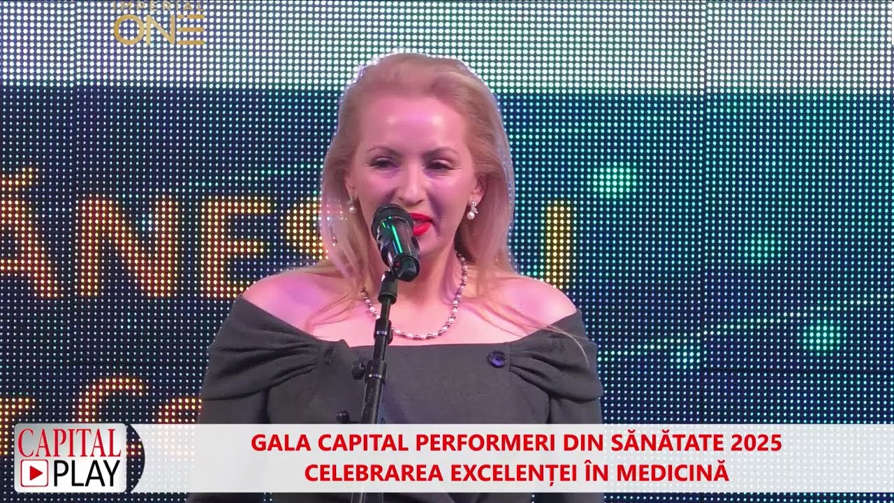 Dr Alexandra Stănescu, la Gala Capital „Medicina de familie este poarta de intrare a pacienților”
