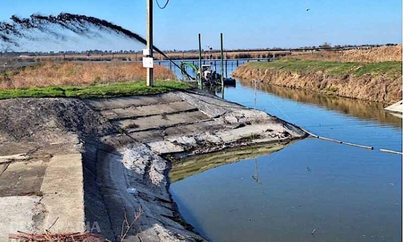 Dispare apa din Dunăre! Ucrainienii pompează apă în lacurile lor, scăzând debitul pe Brațul Sulina. Exclusiv