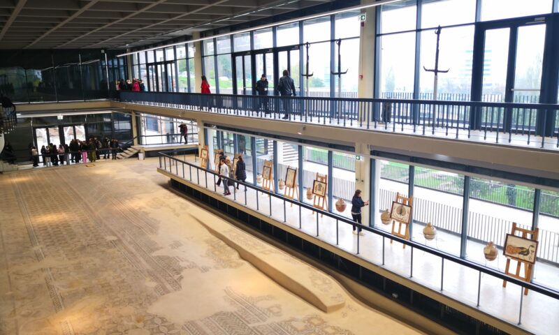 Edificiul Roman cu Mozaic din Constanța a fost redeschis. Intrarea este gratuită până la sfârșitul anului