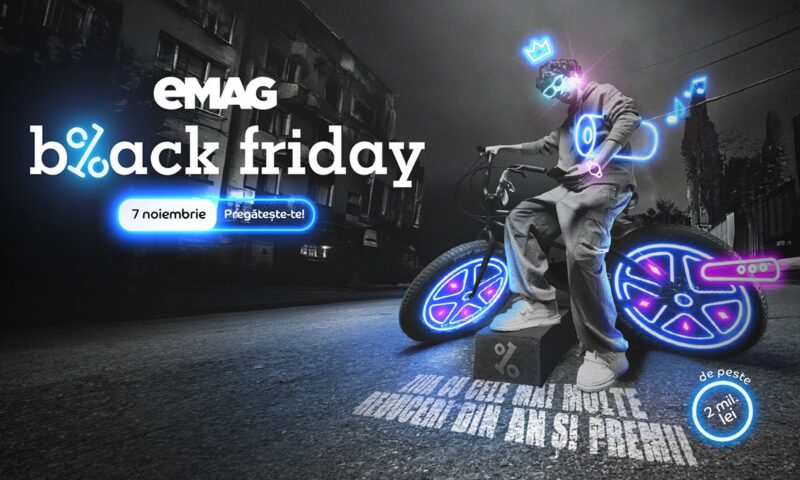 Serverele eMag, suprasolicitate de Black Friday. Site-ul și aplicația au căzut o scurtă perioadă