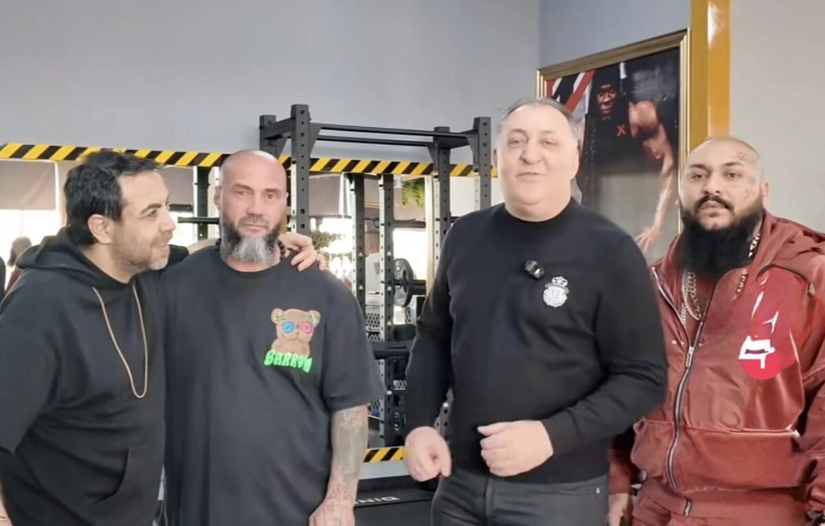 Doi maneliști de top îi fac reclama la sală celebrului interlop Ghenosu