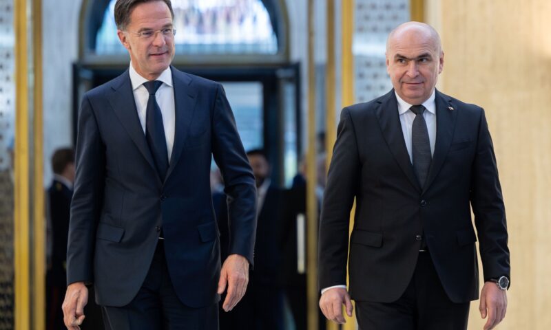 Bolojan l-a primit pe Mark Rutte, secretarul general NATO: România va moderniza armata și Flancul Estic