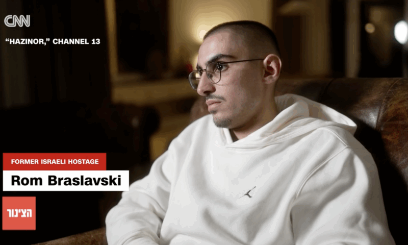 Rom Braslavski, fost ostatic israelian povestește, în premieră, abuzurile suferite în captivitatea din Gaza