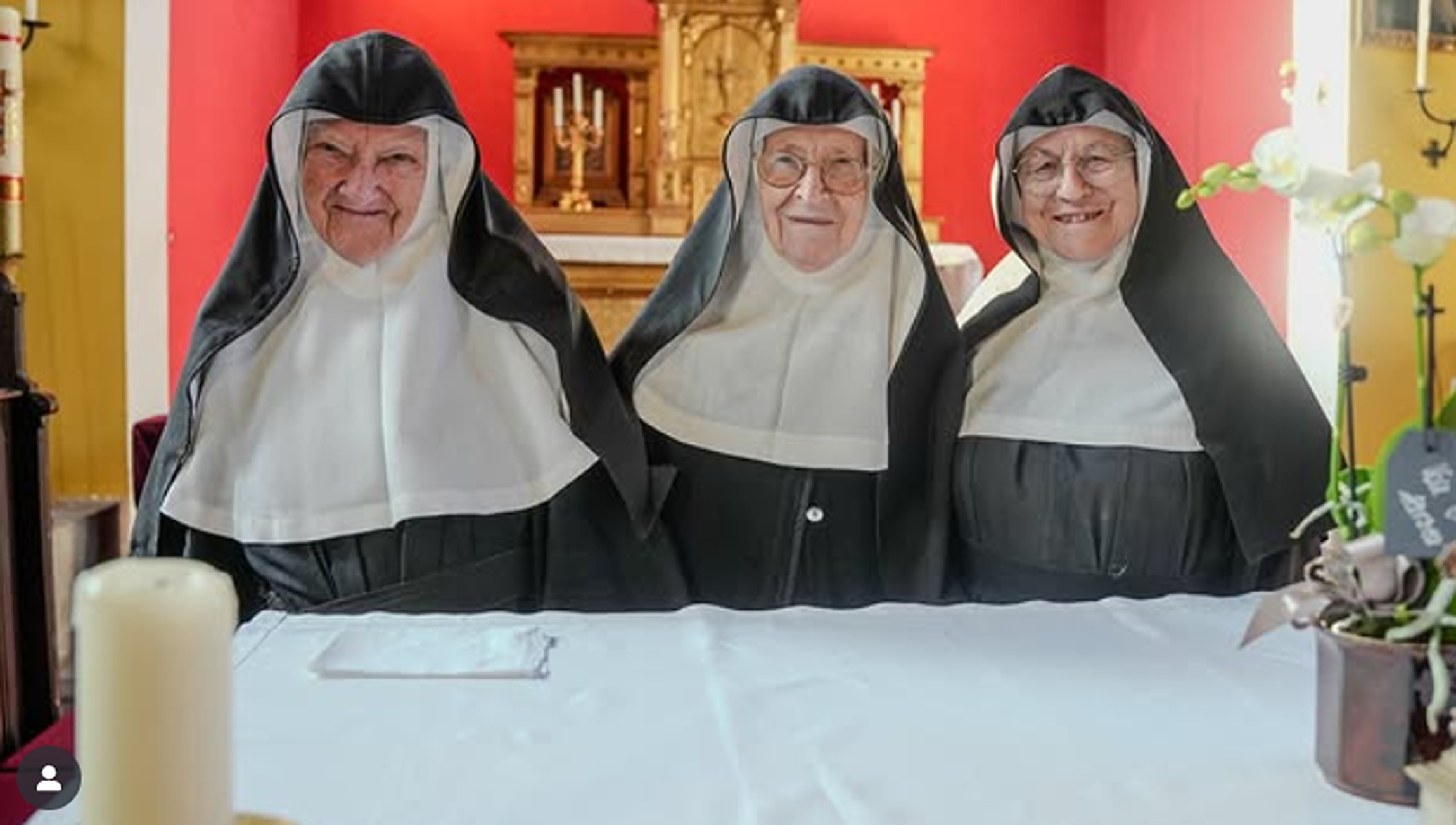 Surorile Călugărițe, Bernadette, Regina, Rita