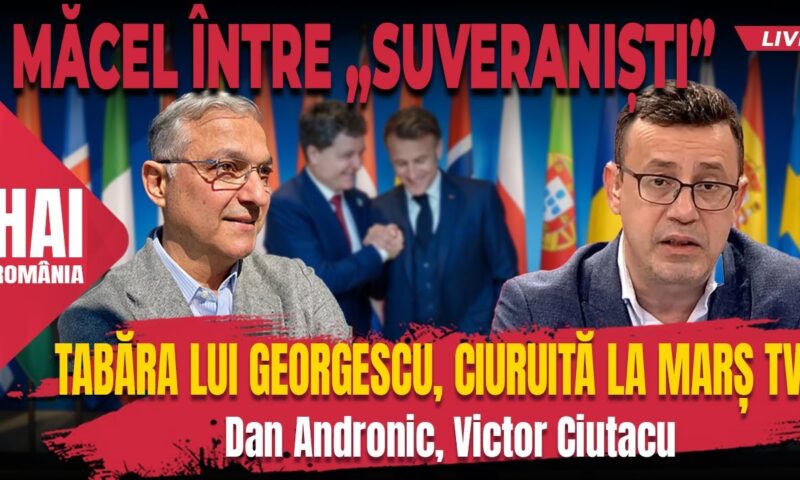 Tabăra lui Georgescu, ciuruită la Marș TV