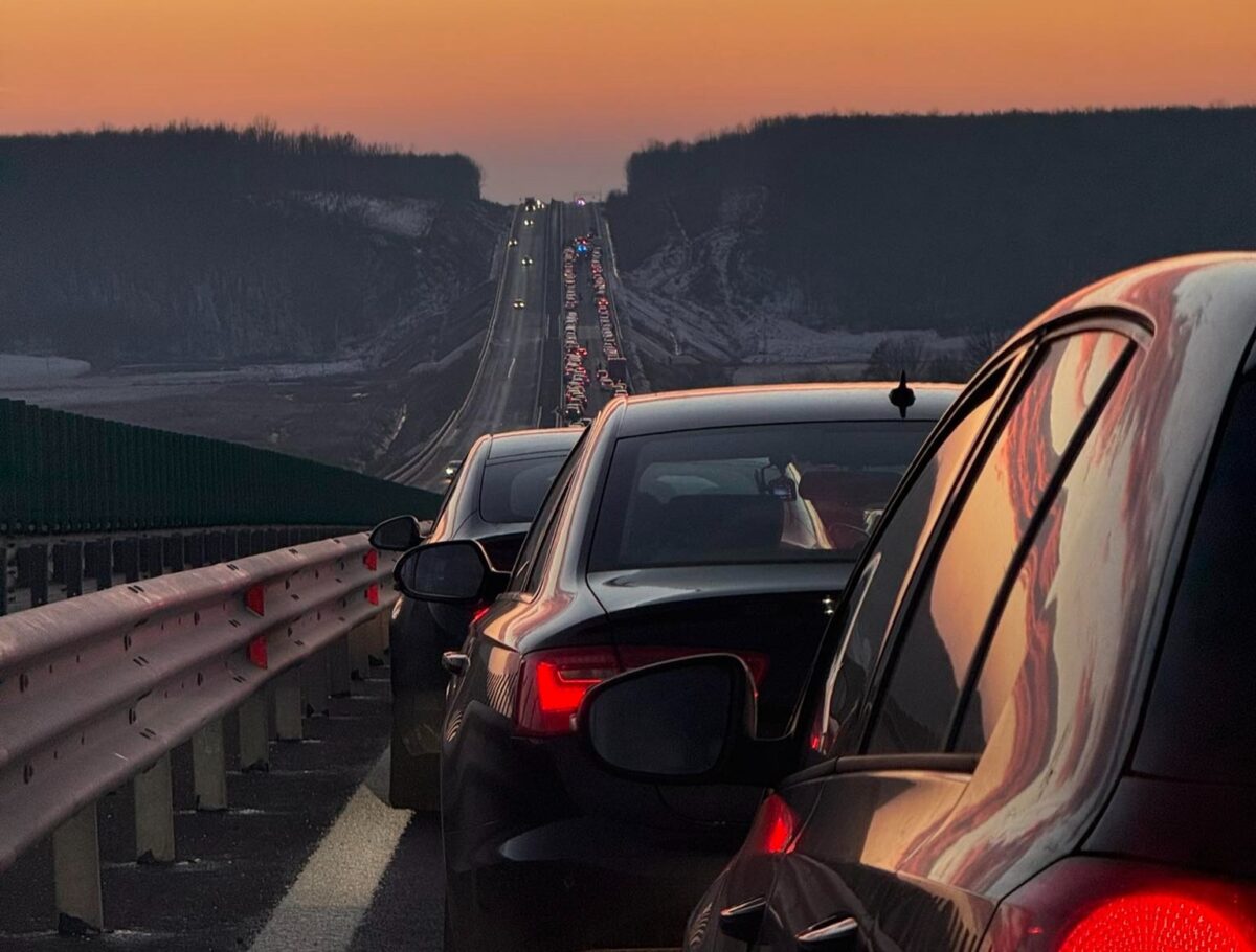 Accident pe Drumul Expres Craiova – Pitești