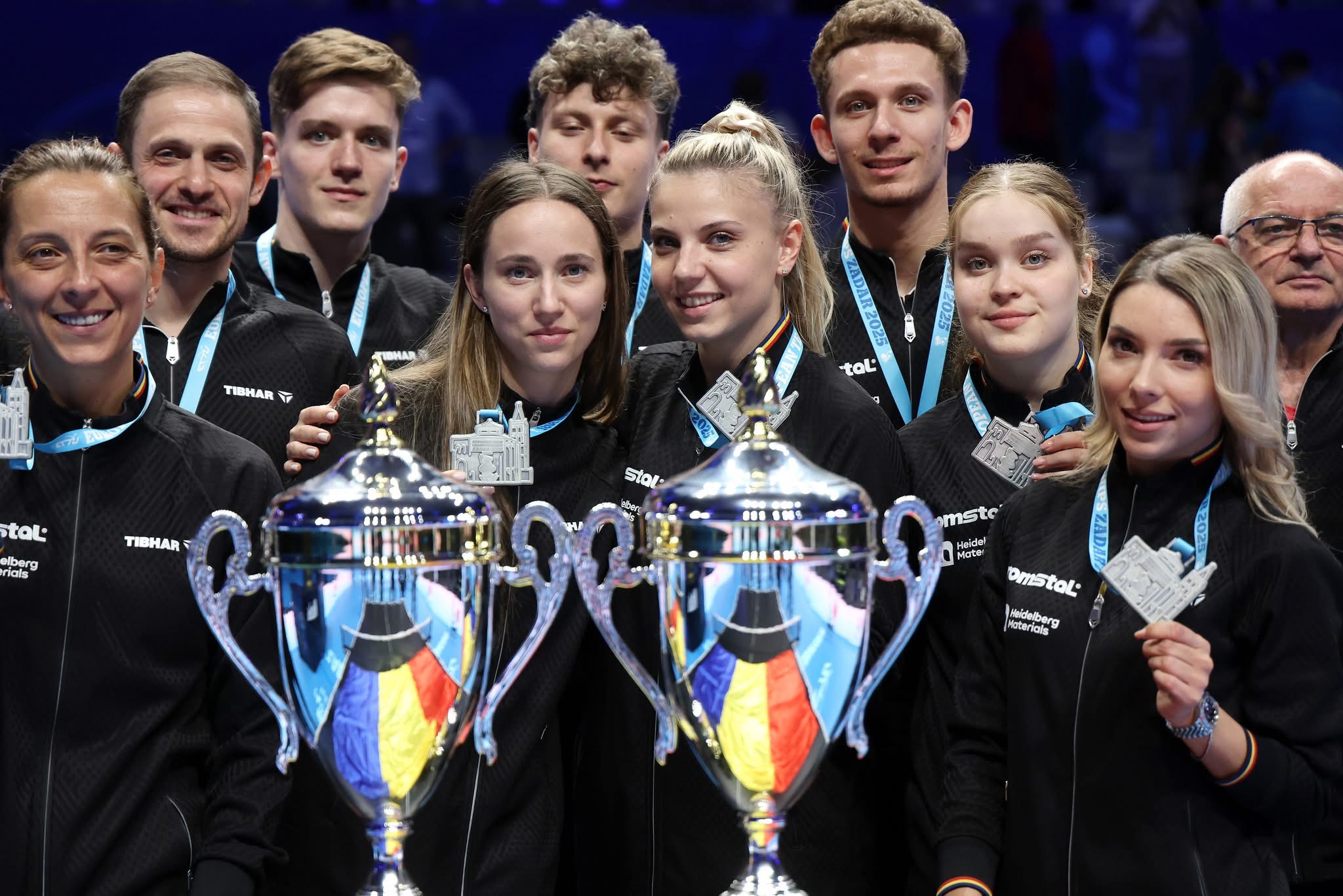 Andreea Dragoman alături de ceilalți tricolori la Europeanul de la Zadar