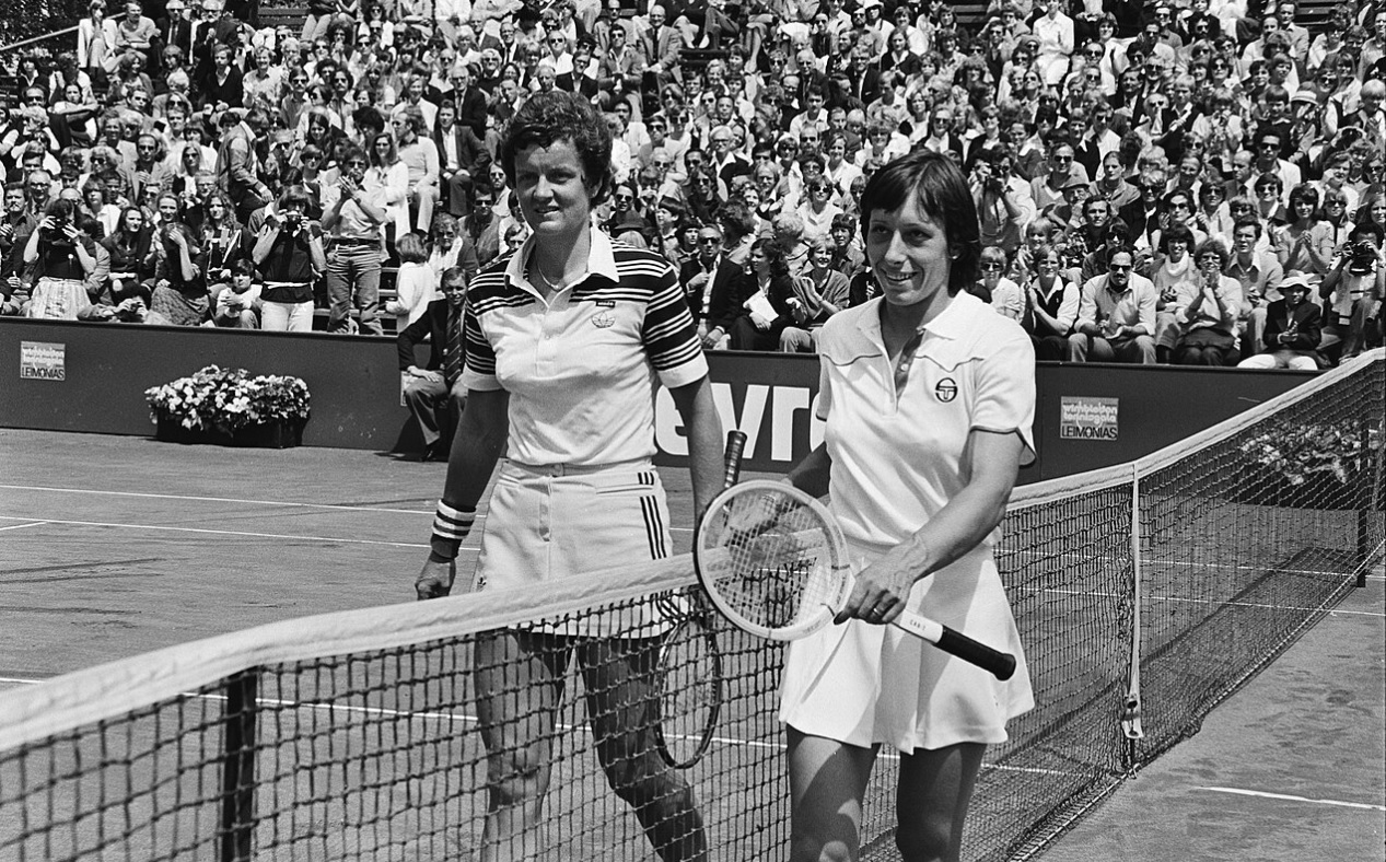 Betty Stöve și Martina Navratilova (1980)