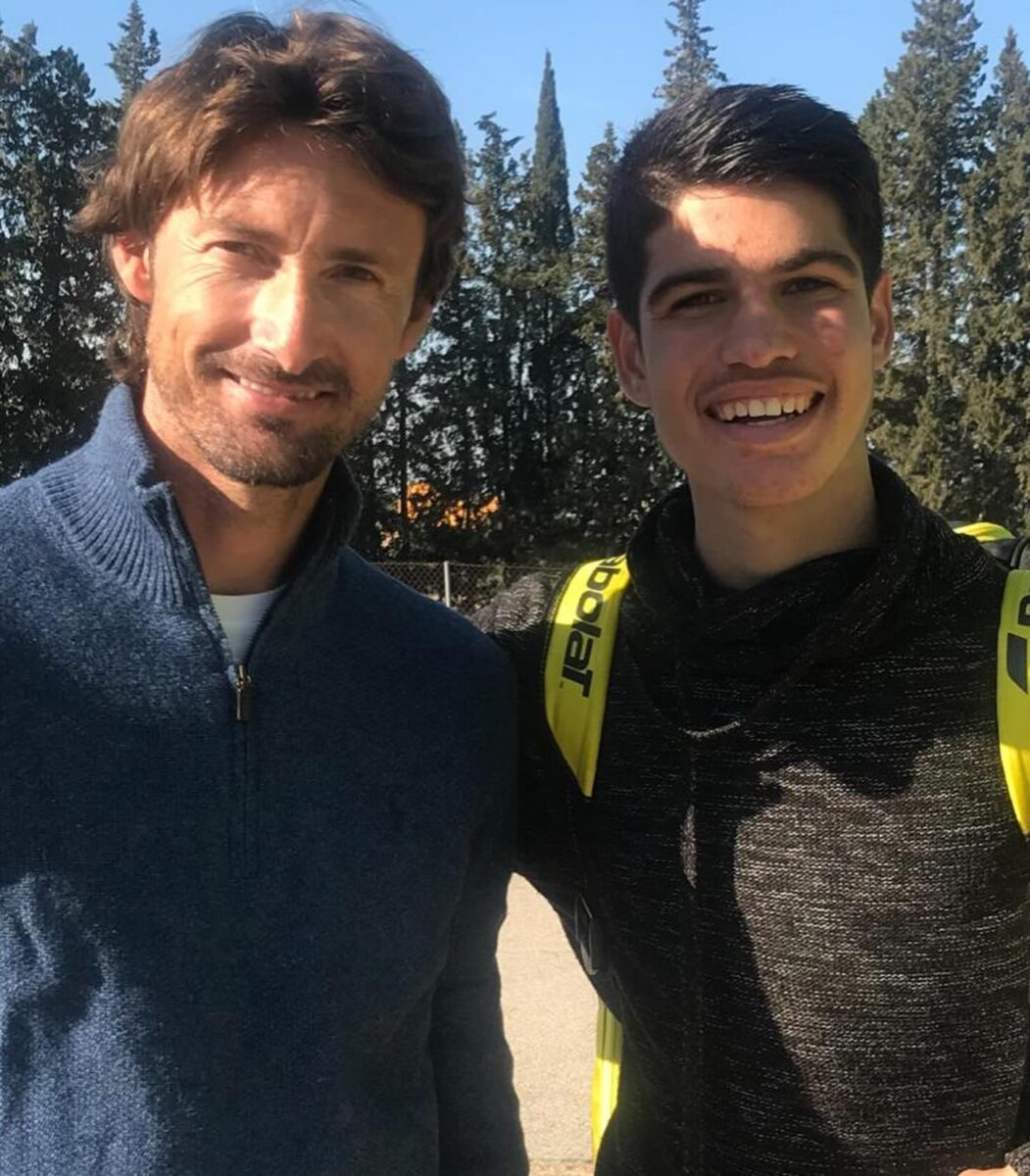 Carlos Alcaraz și Ferrero