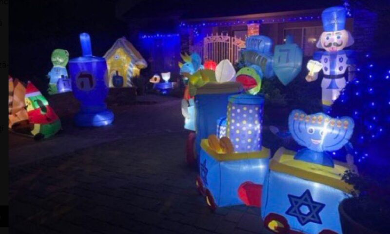 Atac armat antisemit în California. 20 de focuri trase într-o locuință decorată pentru Hanuka