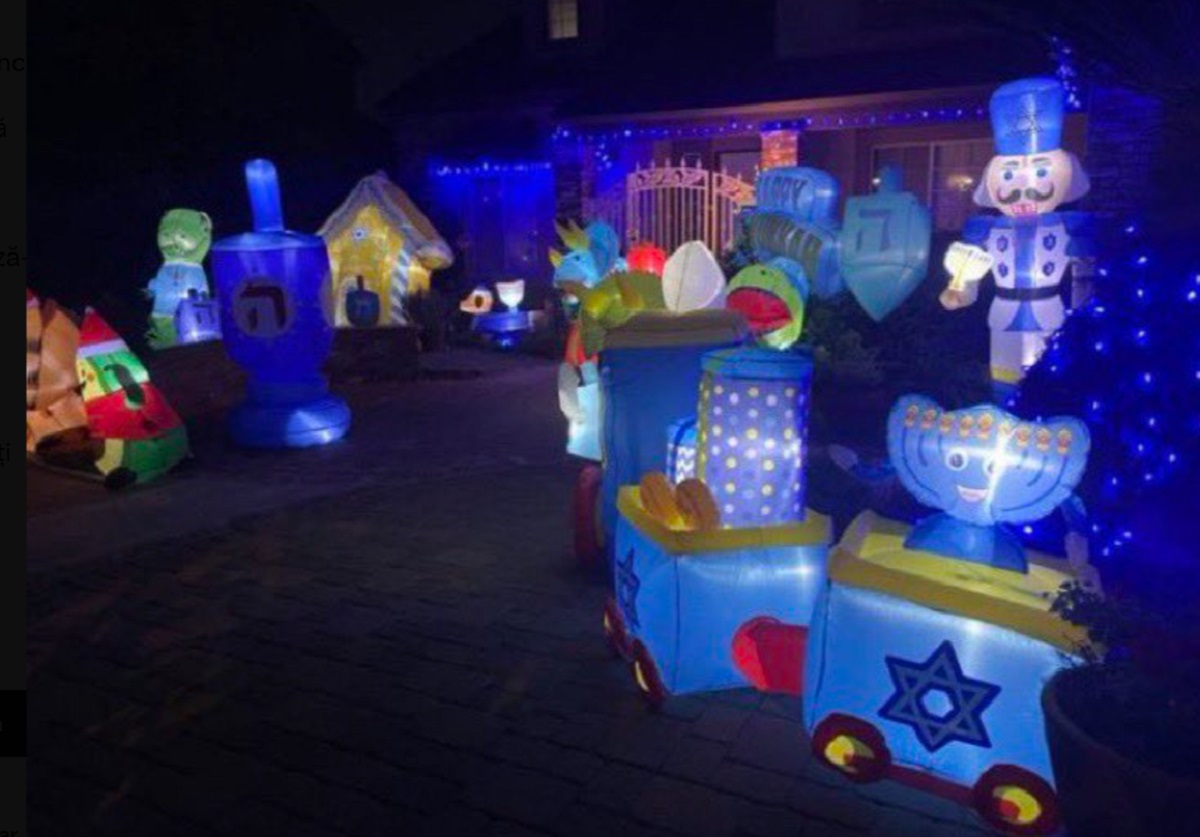 Atac armat antisemit în California. 20 de focuri trase într-o locuință decorată pentru Hanuka