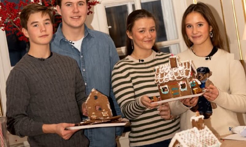 Frați versus surori. Copiii Regelui Frederik au transformat Palatul Amalienborg într-un câmp de bătălie… cu turtă dulce